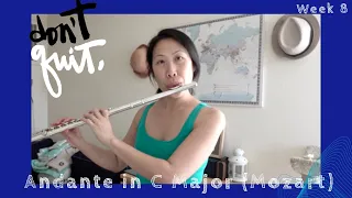 Andante in C Major, K. 315 (Mozart) Flute & Piano | #SongsOfComfort Week 8