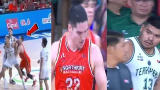 PBA LIVE : ERIC CAMSON HINDI SINASADYANG MASIKO SI CADE FLORES SA LABANANG TERRAFIRMA AT NORTHPORT