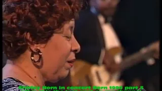 Shirley Horn in concert Bern 1990 part 5 Girl Talk