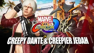 CREEPY DANTE & CREEPIER JEDAH - Marvel Vs. Capcom Infinite: Online Ranked Matches