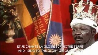 Central African Coronation Anthem - Alléluia de l'Allégresse