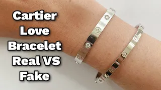 Cartier Love Bracelet Real VS Fake || Learn to spot the differences
