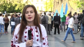 У центрі Львова відбувся траурний мітинг до 73 річниці депортації кримських татар
