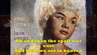 "AT LAST" + Lyrics  ETTA JAMES  - Original Version