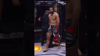 Ahmad Labban dominates his opponent #shorts #bravecf