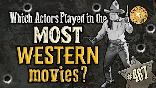 Which Actors Played in the Most Westerns?