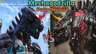 Mechagodzilla pubg mobile vs Mechagodzilla movie real story😈 | Pubg attitude status🔥🔥 | #shorts