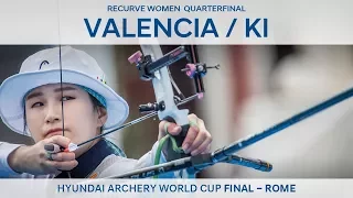 Alejandra Valencia v Ki Bo Bae – Recurve Women’s Quarterfinal | Rome 2017