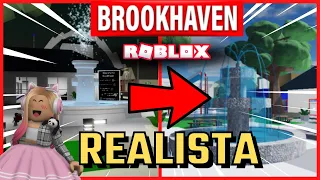 roblox BROOKHAVEN PERO ES REALISTA😱 en Roblox