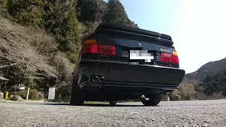 E34 525i ('90) Startup and rev