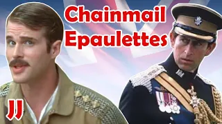 Chainmail Epaulettes - Why?  Practical for awhile but mostly just cool.