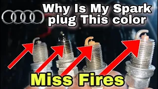 AUDI B7/B8/B9 Horsepower Loss |HowTo Read Your Spark Plugs Color And Know If You Are Loosing Power