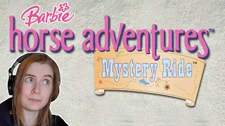 Eleanor (25) plays a Barbie game | Barbie Horse Adventures: Mystery Ride
