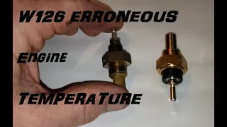 VLOG - W126 Mercedes 300SD - Engine Temperature Troubleshooting