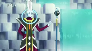 Beerus finds out that goku defeated Frieza eng sub