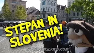 Monkey GO Happy Baby Giveaway - Stepan Slupkas Europe Train Trip to Slovenia