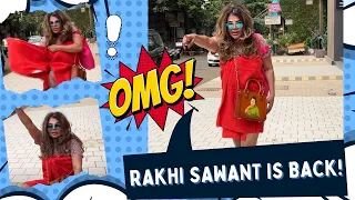 Rakhi Sawant Spotted At Andheri #rakhisawant #spotted #andheri
