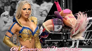 Dana Brooke All Somersault Neckbreaker{Banksie}