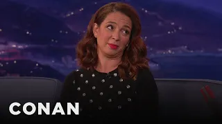 Maya Rudolph Barely Prepared For Her Commencement Speech | CONAN on TBS