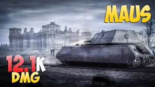 Maus - 5 Kills 12.1K DMG - Authentic! - World Of Tanks