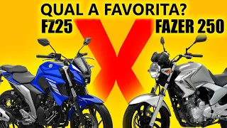 Yamaha Fazer 250 segunda geração e terceira geração [FZ25] - Qual a minha favorita?