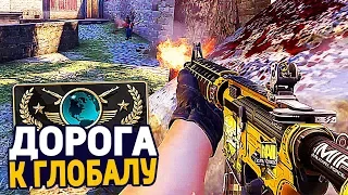 КОГДА МНЕ ДАДУТ VAC BAN?! - ДОРОГА К ГЛОБАЛУ 2X2 В CS:GO (ft. Делайт)