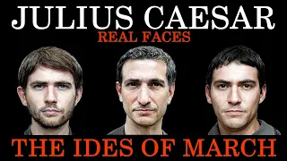 Julius Caesar - Real Faces - Roman History - Brutus - Cassius