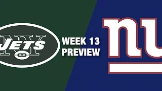 Jets vs. Giants Preview (Week 13) | NFL