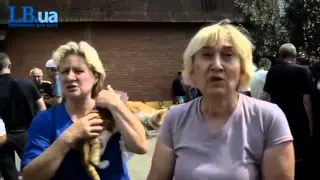 Беженцы из Луганска: страшно выходить на улицу расстреляют