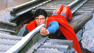 Superman (1978) - Superman Repara la Falla de San Andres | Español Latino