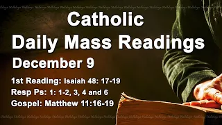 Catholic Reading for Today Friday December 9 2022 | Catholic Daily Mass Readings