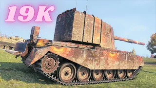 FV4005 Stage II  10K Damage & FV4005 - 9K World of Tanks,WoT Replays tank battle