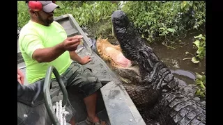 SUPER AWESOME AIRBOAT RIDE THROUGH THE SWAMPS OF LOUISIANA!