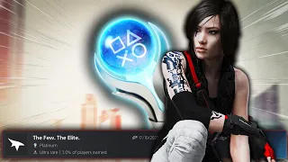 I Platinum'd Mirrors Edge Catalyst before it becomes UNOBTAINABLE