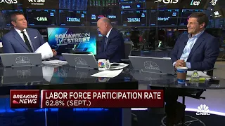 ‘Squawk on the Street’ crew react to September jobs report