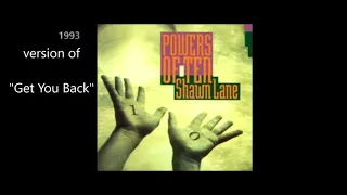 Shawn Lane  - Get you back   (1993 version)