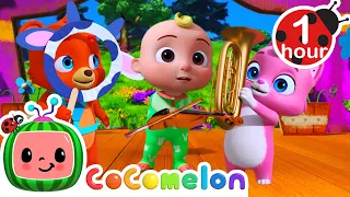JJ's Animal Music Song | CoComelon JJ's Animal Time | Animal Songs for Kids