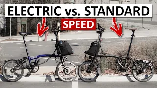 How Much Faster is the Brompton Electric on Everyday Rides?