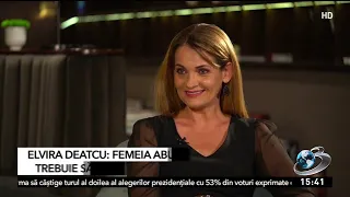 Actriţa Elvira Deatcu: Am fost rănită pentru că mă arunc cu tot sufletul! #elviradeatcu