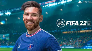 FIFA 22 PS5 | PSG Vs Bayern Munich Ft. Mane, Vitinha, M10, | UEFA Champions League | 4K Gameplay