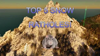 Top 5 Hidden Ratholes in the snow on Ark Survival Ascended