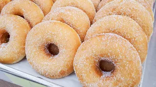 Donuts ultra moelleux - Beignets au sucre