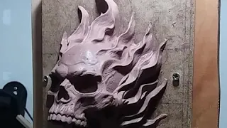 Ghost rider - monster clay