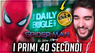 Spider-Man No Way Home - ANALISI e REACTION ai PRIMI 40 SECONDI del FILM