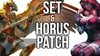 SMITE HORUS & SET PATCH! - These Gods Sound So FUN! - Sands and Skies Update Notes
