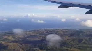 Boeing 777 Over Cocos Island