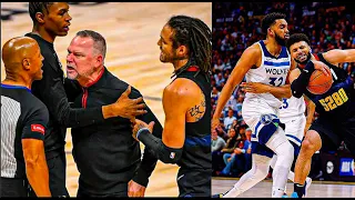 Jamal Murray & Mike Malone TRY TO GET EJECTED Over No Calls Vs Twolves, Minnesota Beats Champs AGAIN