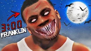 What Happens To FRANKLIN At 3 AM In GTA 5 (Scary)