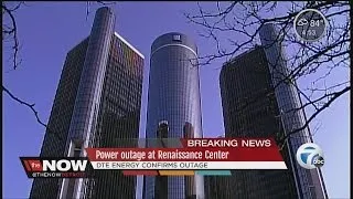 Power Outage at the Renaissance Center in Detroit