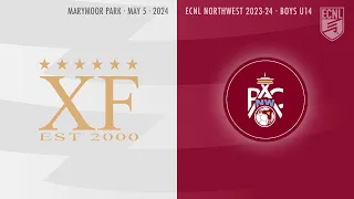 Crossfire Academy v. PacNW SC | ECNL 2023-24 | Boys U14 | 05-05-2024